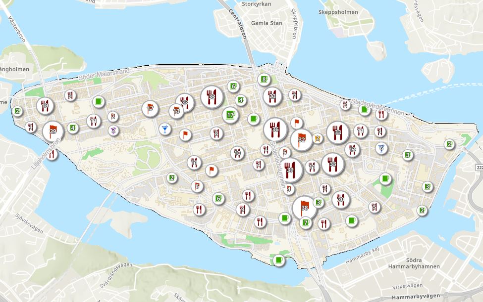 Place of Interest Web Mapping